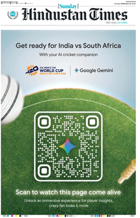 Cover of Hindustan Times (Ranchi)