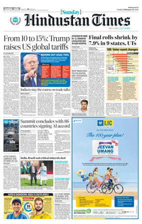 Cover of Hindustan Times Thane