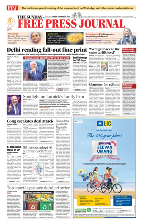 Cover of The Free Press Journal