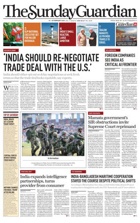 Cover of The Sunday Guardian