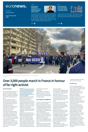 Cover of EuroNews (English Edition)
