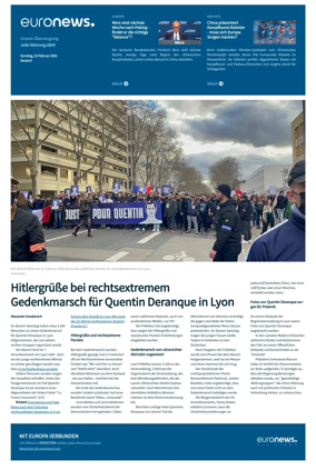 Cover of Euronews (German Edition)