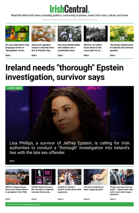 Cover of Irish Central