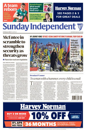 Cover of Sunday Independent (Ireland)