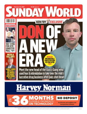 Cover of Sunday World (Ireland)