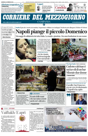 Cover of Corriere del Mezzogiorno (Campania)