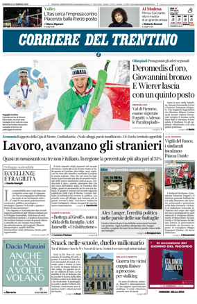 Cover of Corriere del Trentino