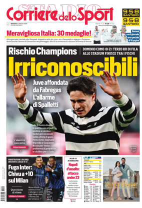 Cover of Corriere dello Sport