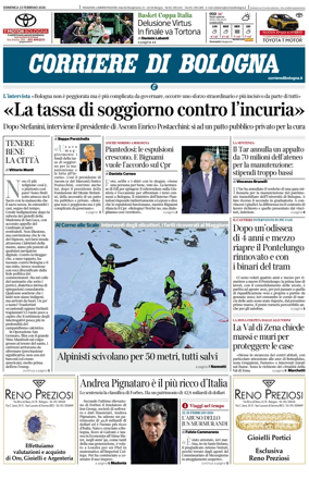 Cover of Corriere di Bologna