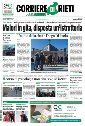 Cover of Corriere di Rieti