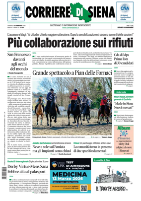 Cover of Corriere di Siena