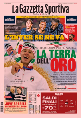 Cover of La Gazzetta dello Sport - Napoli