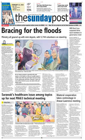 Cover of The Borneo Post (Sarawak)