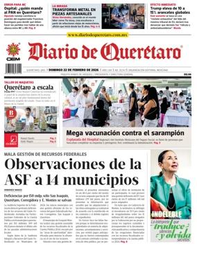 Cover of Diario de Queretaro