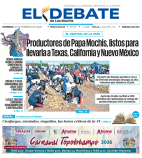 Cover of El Debate de Los Mochis
