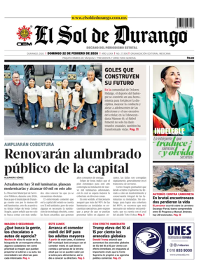 Cover of El Sol de Durango