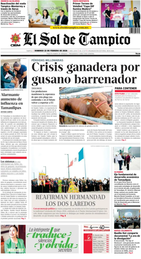 Cover of El Sol de Tampico