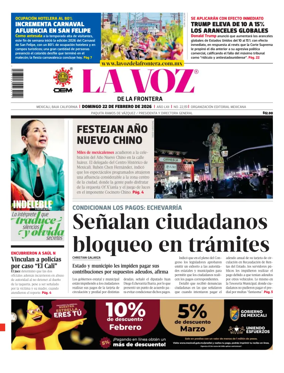 Cover of La Voz de la Frontera