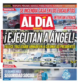 Cover of Periodico Al Dia (Irapuato)