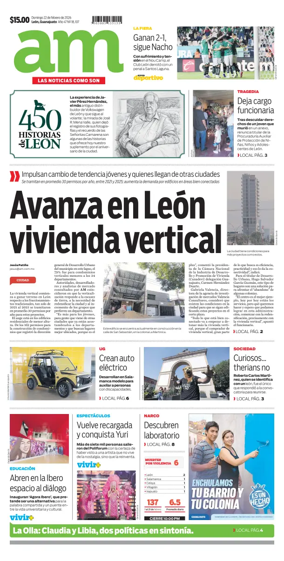 Cover of Periodico AM (Leon)