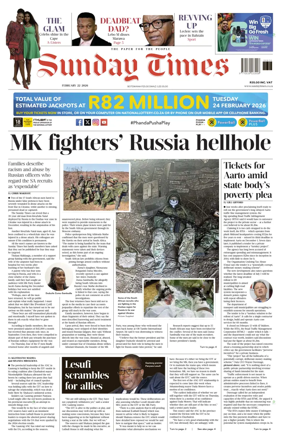 Cover of Sunday Times