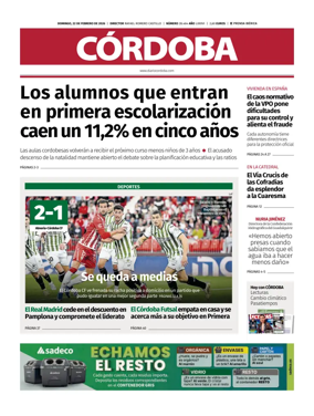 Cover of Diario Cordoba