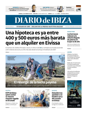 Cover of Diario de Ibiza