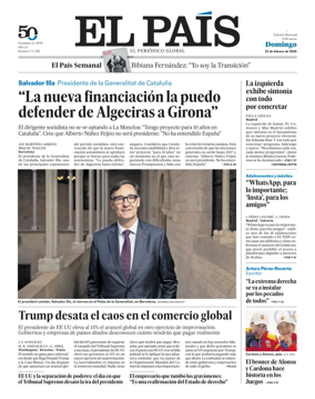 Cover of El Pais (Galicia)