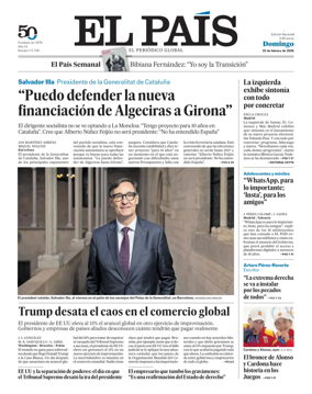 Cover of EL PAIS Euskadi