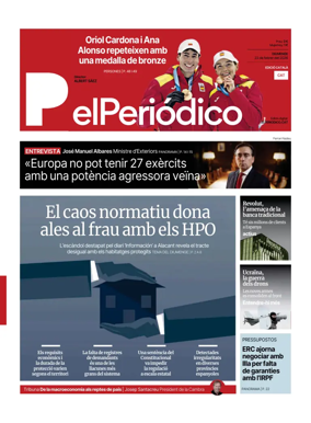 Cover of El Periodico - Catala