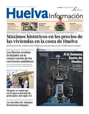Cover of Huelva Informacion