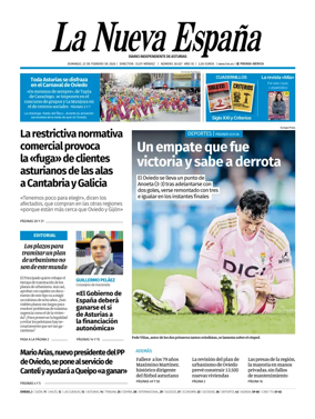 Cover of La Nueva Espana (Oviedo)