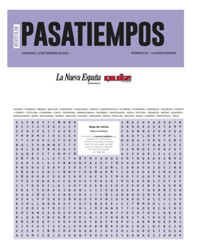 Cover of Pasatiempos | La Nueva Espana