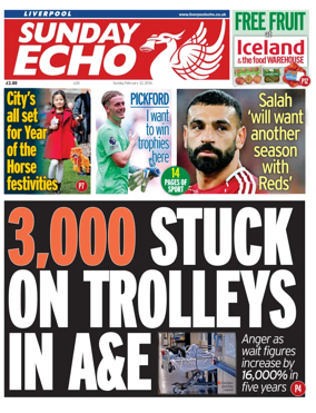 Cover of Liverpool Echo