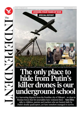 Cover of The Independent