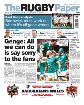 Cover of The Rugby Paper