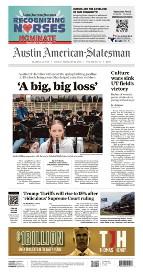 Cover of Austin American-Statesman
