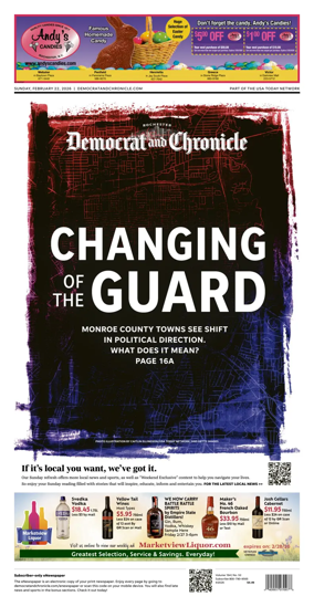 Cover of Democrat and Chronicle