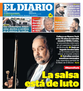 Cover of El Diario