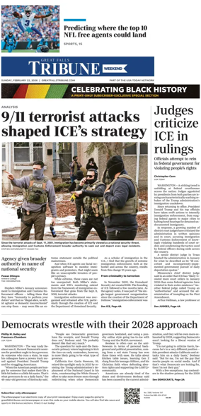 Cover of Great Falls Tribune