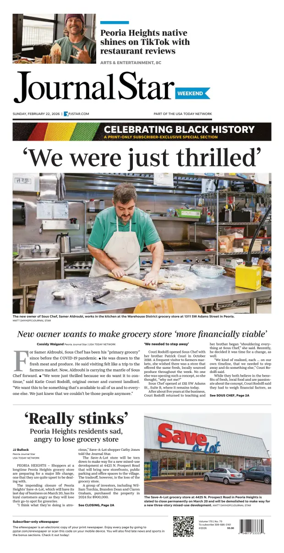 Cover of Journal Star (Peoria)