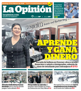 Cover of La Opinion