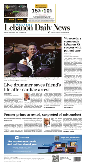 Cover of Lebanon Daily News