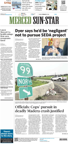 Cover of Merced Sun-Star (Weekend)