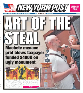 Cover of New York Post