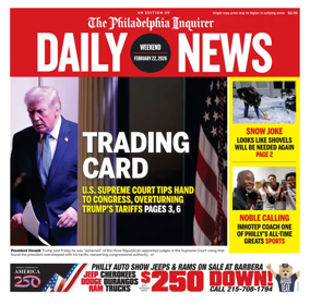 Cover of Philadelphia Daily News
