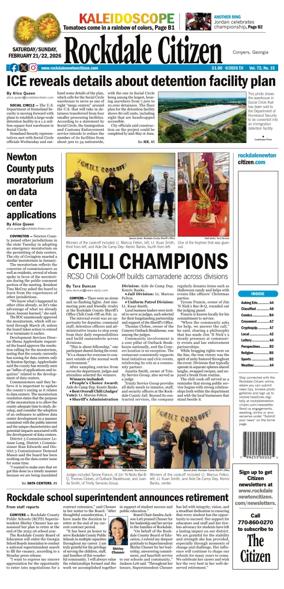 Cover of Rockdale Citiizen