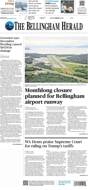 Cover of The Bellingham Herald (Sunday)
