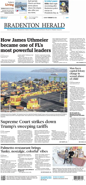 Cover of The Bradenton Herald (Sunday)