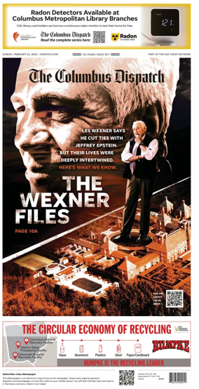 Cover of The Columbus Dispatch